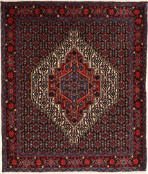 Senneh Rug Rug 130X152 Wool, Persia/Iran Carpetvista