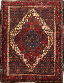 Orientalisk Senneh Matta 130X168 Ull, Persien/Iran Carpetvista