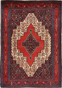 127X178 Senneh Rug Oriental (Wool, Persia/Iran) Carpetvista