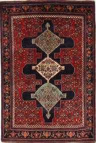  Oriental Senneh Rug 125X166 Wool, Persia/Iran Carpetvista