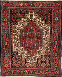  Orientalischer Senneh Teppich 120X147 Wolle, Persien/Iran Carpetvista