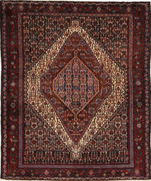 Senneh Vloerkleed 125X153 Wol, Perzië/Iran Carpetvista