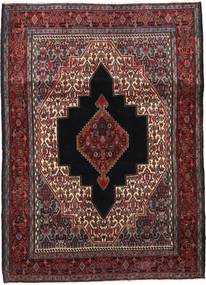  120X168 Senneh Rug Dark Red/Red Persia/Iran Carpetvista