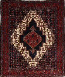Senneh Vloerkleed 128X142 Wol, Perzië/Iran Carpetvista