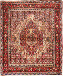  Orientalischer Senneh Teppich 120X145 Wolle, Persien/Iran Carpetvista