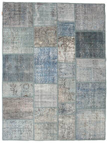  175X231 Patchwork Rug Wool, Carpetvista