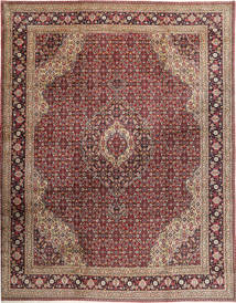 336X452 Tabriz Mahi Matta Orientalisk Röd/Orange Stor (Ull, Persien/Iran) Carpetvista