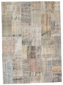 Patchwork Rug 174X241 Wool, Turkey Carpetvista