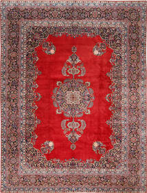  Kashan Szőnyeg 320X425 Perzsa Gyapjúszőnyeg Piros/Sötétpiros Nagy Carpetvista