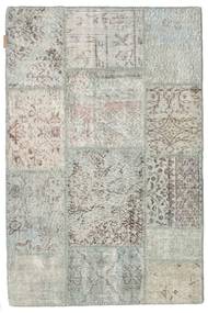 100X151 Patchwork Teppich Moderner Grau/Gelb (Wolle, Türkei) Carpetvista