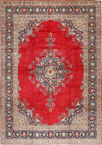  Persischer Keshan Teppich 327X475 Rot/Beige Großer (Wolle, Persien/Iran)