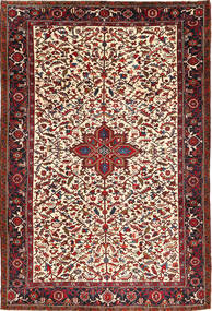 Tapete Oriental Heriz 207X304 Vermelho/Vermelho Escuro (Lã, Pérsia/Irão)