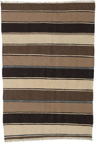 127X190 Kilim Rug Oriental Brown/Orange (Wool, Persia/Iran) Carpetvista