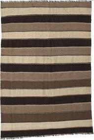 170X250 Kelim Teppich Orientalischer Braun/Orange (Wolle, Persien/Iran) Carpetvista