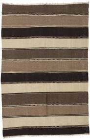 140X210 Kelim Teppich Orientalischer Braun/Orange (Wolle, Persien/Iran) Carpetvista