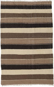  Oriental Kilim Rug 120X200 Brown/Orange Wool, Persia/Iran Carpetvista