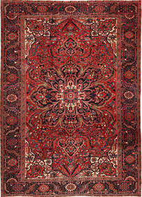  Persischer Heriz Teppich 262X358 Rot/Braun Carpetvista