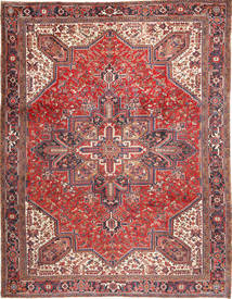  Persischer Heriz Teppich 293X380 Rot/Orange Carpetvista