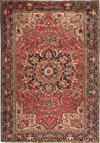  Persischer Heriz Teppich 256X366 Braun/Rot Großer (Wolle, Persien/Iran)