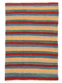  118X177 Striped Small Kilim Rug Wool, Carpetvista