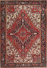  Heriz Rug 223X323 Persian Wool Red/Dark Red Carpetvista