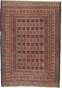  Kilim Afegão Old Style Tapete 128X184 Lã Pequeno Carpetvista