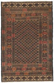  Orientalischer Kelim Afghan Old Stil Teppich 120X188 Wolle, Afghanistan Carpetvista