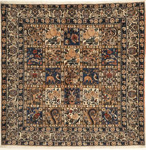 Bakhtiari Rug 206X206 Square Wool, Persia/Iran Carpetvista