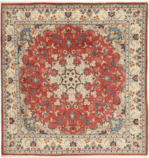 Yazd Rug Rug 203X208 Square Wool, Persia/Iran Carpetvista