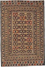 130X194 Kelim Afghan Old Stil Teppich Orientalischer (Wolle, Afghanistan) Carpetvista