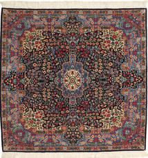Kerman Rug Rug 154X155 Square Wool, Persia/Iran Carpetvista