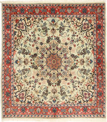 146X161 絨毯 オリエンタル ヤズド (ウール, ペルシャ/イラン) Carpetvista