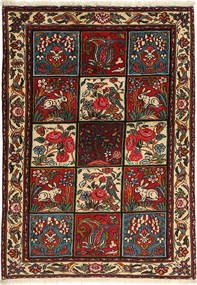  Orientalischer Bachtiar Teppich 110X149 Wolle, Persien/Iran Carpetvista