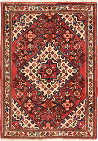 Hosseinabad Teppich 100X145 Wolle, Persien/Iran Carpetvista