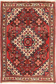 Hosseinabad Teppich 100X146 Wolle, Persien/Iran Carpetvista