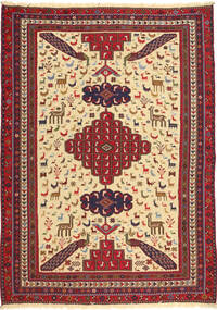 Tapete Persa Kilim Fars 127X180 (Lã, Pérsia/Irão)
