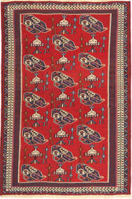  Orientalischer Kelim Fars Teppich 107X166 Wolle, Persien/Iran Carpetvista