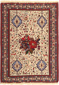 Tapete Persa Kilim Fars 108X152 (Lã, Pérsia/Irão)