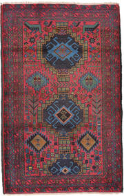 88X140 Baluch Rug Oriental (Wool, Afghanistan) Carpetvista