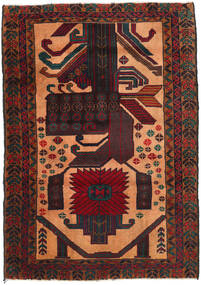 絨毯 バルーチ 88X128 (ウール, アフガニスタン)