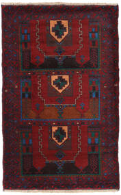 90X142 絨毯 オリエンタル バルーチ (ウール, アフガニスタン) Carpetvista