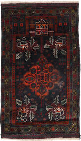 78X130 Baluch Rug Oriental (Wool, Afghanistan) Carpetvista