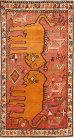 119X228 Ghashghai Teppich Orientalischer (Wolle, Persien/Iran) Carpetvista
