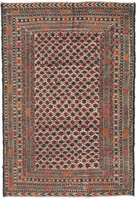 132X192 Dywan Orientalny Kilim Afgan Old Style (Wełna, Afganistan) Carpetvista