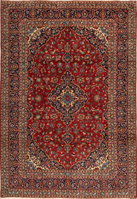 Keshan Vloerkleed 243X360 Wol, Perzië/Iran Carpetvista