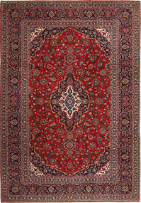 Keshan Vloerkleed 255X369 Groot Wol, Perzië/Iran Carpetvista