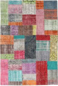  159X234 Small Patchwork Rug Wool, Carpetvista