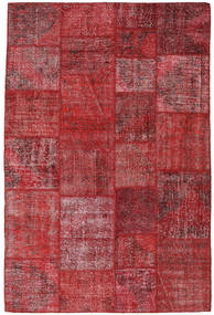  198X300 Patchwork Teppich Rot Türkei Carpetvista