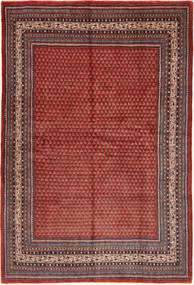 208X330 Sarough Mir Vloerkleed Oosters Rood/Bruin (Wol, Perzië/Iran) Carpetvista