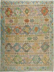 Kelim Afghan Old Stil Teppich 277X372 Großer Wolle, Afghanistan Carpetvista